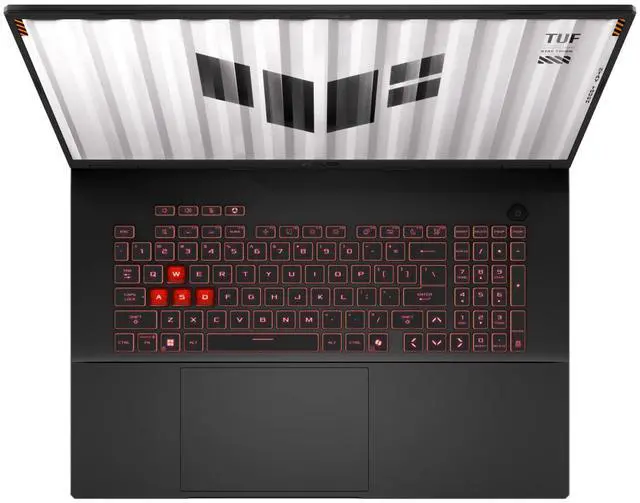 Alt view image 2 of 5 - ASUS TUF Gaming A18 - 18.0" GeForce RTX 5060 Laptop GPU - AMD Ryzen 7 260  - 32GB Memory - 1 TB NVMe SSD - Windows 11 Home - Gaming Laptop - 144 Hz IPS (FA808UM-DS76-CA )