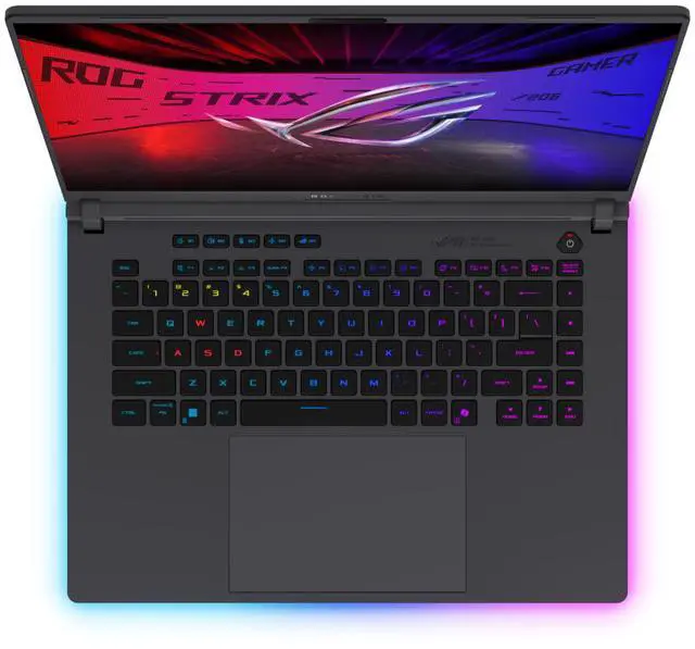 Alt view image 2 of 11 - ASUS ROG Strix G16 - 16.0" GeForce RTX 5080 Laptop GPU - Intel Core Ultra 9 275HX  - 32GB Memory - 1 TB PCIe SSD - Windows 11 Home - Gaming Laptop - 165 Hz (G615LW-DS96-CA )