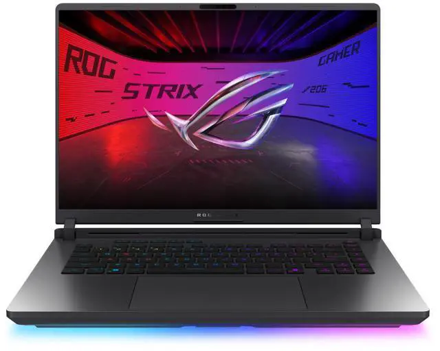 Main image of ASUS ROG Strix G16 - 16.0" GeForce RTX 5080 Laptop GPU - Intel Core Ultra 9 275HX  - 32GB Memory - 1 TB PCIe SSD - Windows 11 Home - Gaming Laptop - 165 Hz (G615LW-DS96-CA )