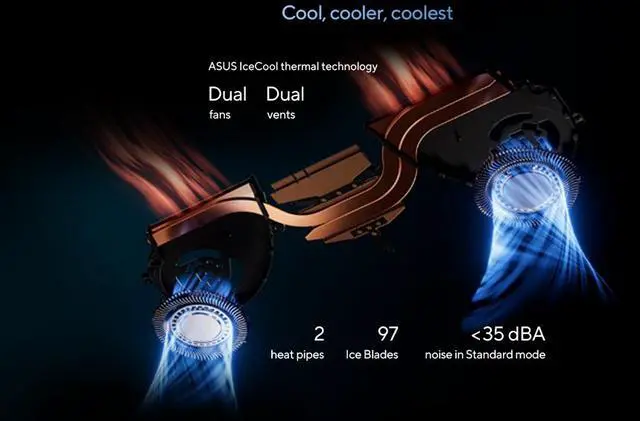 Alt view image 3 of 14 - ASUS Vivobook S 16" 3K OLED Intel Core Ultra 7 255H Processor 32GB RAM 1TB SSD Windows 11 Home