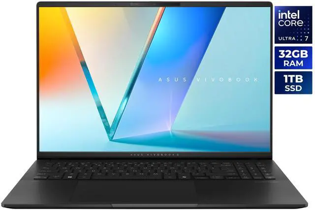Main image of ASUS Vivobook S 16" 3K OLED Intel Core Ultra 7 255H Processor 32GB RAM 1TB SSD Windows 11 Home