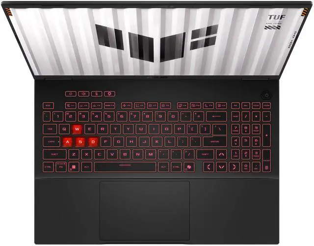 Alt view image 3 of 9 - ASUS TUF Gaming - 16.0" WUXGA 144 Hz - AMD Ryzen 7 260 - GeForce RTX 5060 Laptop GPU - 16GB Memory DDR5 5600 - 512GB PCIe SSD - Windows 11 Home (FA608UMI-NB73)