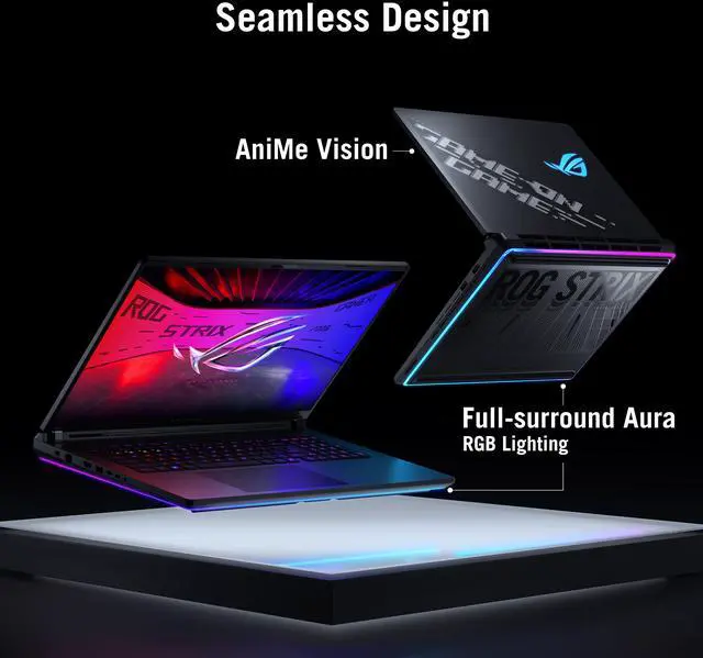 Alt view image 19 of 20 - ASUS ROG Strix 18.0" Gaming Laptop - Intel Core Ultra 9 290HX Plus - GeForce RTX 5080 Laptop GPU - 32GB DDR5 RAM- 1TB SSD - Windows 11 Home (90NR0LI1-M00D70 )