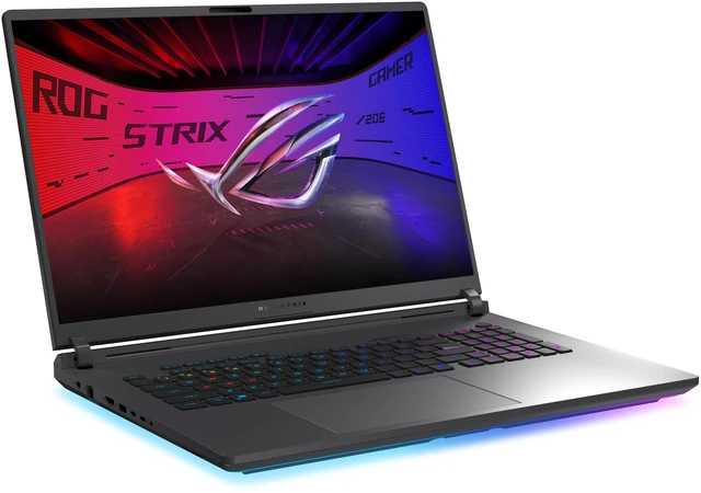 Alt view image 2 of 6 - ASUS ROG Strix G18 - 18.0" 240 Hz - AMD Ryzen 9 8940HX - GeForce RTX 5060 Laptop GPU - 32GB DDR5 Memory DDR5 5600 - 1TB NVMe SSD - Windows 11 Home (90NR0L28-M00330 )