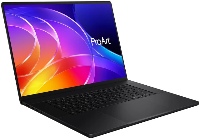 Alt view image 3 of 8 - ProArt P16; Copilot+ PC, 16” 4K OLED Touchscreen Laptop, NVIDIA RTX Spark™ N1X Superchip, NVIDIA Blackwell RTX GPU, 64GB Unified Memory, 1TB SSD, Wi-Fi 7, Nano Black, H7607BA-DH94T-CA