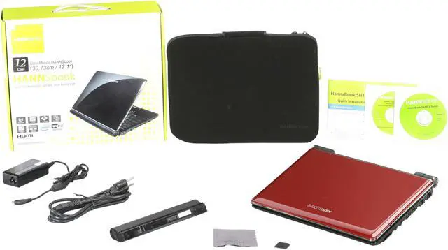 Alt view image 8 of 8 - Hannspree 12.1" Intel Pentium SU4100 2GB Memory DDR3 800 Windows 7 Home Premium SN12E2487P