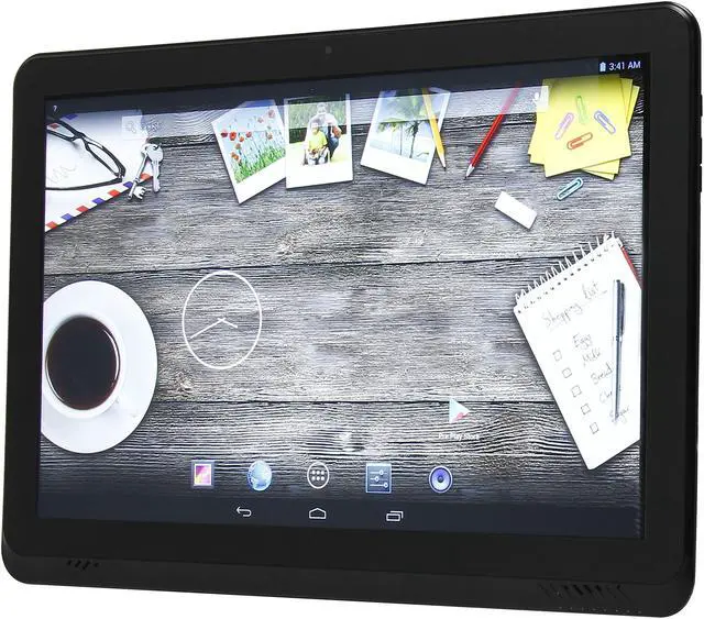 Alt view image 2 of 6 - Hannspree 13.3" Android Tablet (SN14T71BUE) ARM Cortex 1.6Ghz Quad Core CPU, 1GB Memory, 16GB Storage, Capacitive Multi-Touch LED, Bluetooth 3.0, MicroSD Slot, Android 4.2.2 Jelly Bean