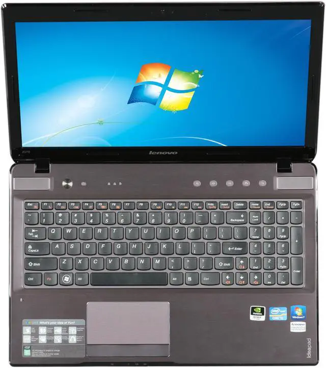 Alt view image 6 of 8 - Lenovo Laptop IdeaPad Intel Core i5-2410M 4GB Memory 500GB HDD NVIDIA GeForce GT 520M 15.6" Windows 7 Home Premium 64-bit Z570 (10249BU)