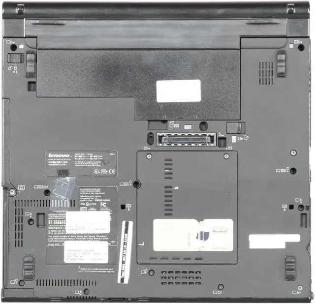 Alt view image 8 of 9 - Lenovo X Series X60 (6363-85U) 1GB Memory 12.1" 1024 x 768 Tablet PC Windows XP Tablet PC Edition