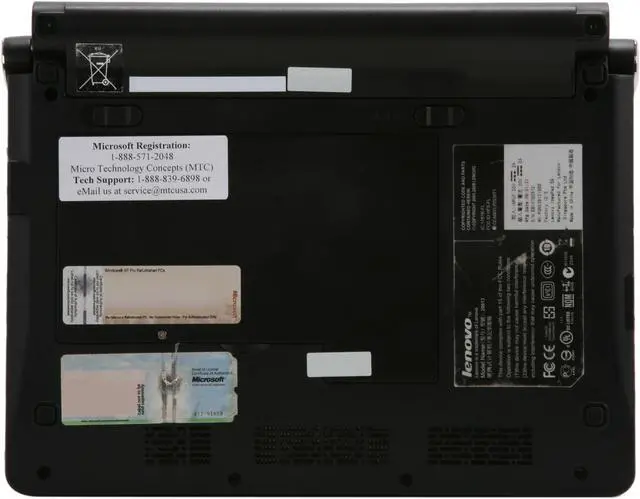 Alt view image 7 of 8 - Lenovo IdeaPad S9 Intel Atom N270(1.60 GHz) 8.9" WSVGA 1GB Memory 80GB HDD Netbook
