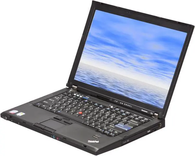 Main image of ThinkPad Laptop 2.00GHz 2GB Memory 80GB HDD 14.1" Windows XP Professional T61/2.0/2G/80G/XPP