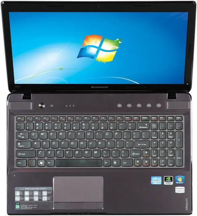 Alt view image 6 of 8 - Lenovo Laptop IdeaPad Intel Core i5-2430M 6GB Memory 500GB HDD NVIDIA GeForce GT 520M 15.6" Windows 7 Home Premium 64-Bit Z570 (1024AWU)