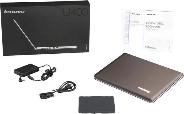 Alt view image 8 of 8 - Lenovo Laptop IdeaPad Intel Core i3-2330M 4GB Memory 500GB HDD AMD Radeon HD 6470M 14.0" Windows 7 Home Premium 64-bit U400 (099328U)