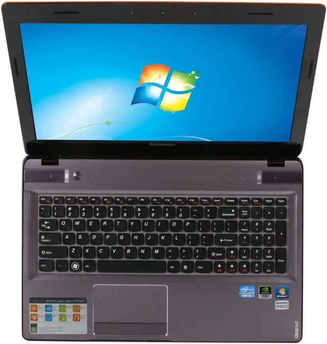 Alt view image 6 of 8 - Lenovo Laptop IdeaPad Intel Core i5-2430M 6GB Memory 750GB HDD NVIDIA GeForce GT 555M 15.6" Windows 7 Home Premium 64-bit Y570 (08622ZU)