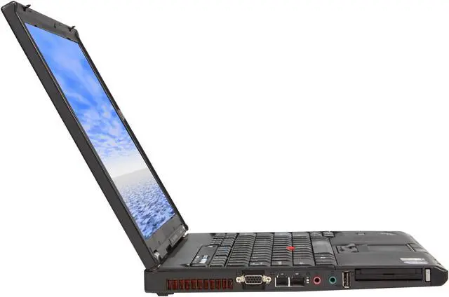 Alt view image 4 of 11 - ThinkPad Notebook with Docking Station 2.00GHz 2GB Memory 80GB HDD 14.1" Windows XP Professional T61