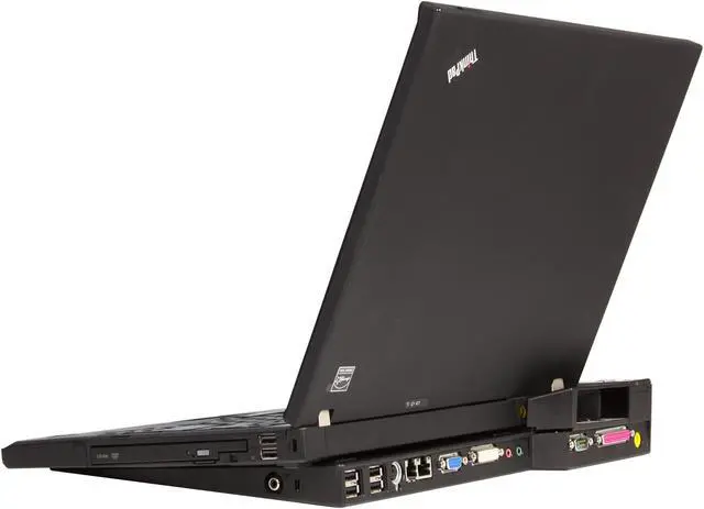 Alt view image 10 of 11 - ThinkPad Notebook with Docking Station 2.00GHz 2GB Memory 80GB HDD 14.1" Windows XP Professional T61
