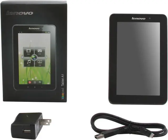 Alt view image 8 of 8 - Lenovo IdeaPad A1 (22282EU) 512MB Memory 7.0" 1024 x 900 Tablet Android 2.3 (Gingerbread)