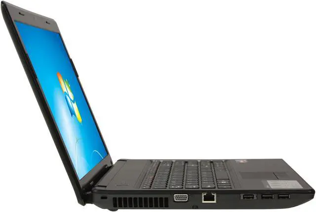 Alt view image 4 of 8 - Lenovo Laptop AMD E-350 3GB Memory 320GB HDD 0 GB SSD AMD Radeon HD 6310 15.6" Non-Touch Screen Windows 7 Home Premium 64-bit G575 (4383XF1)