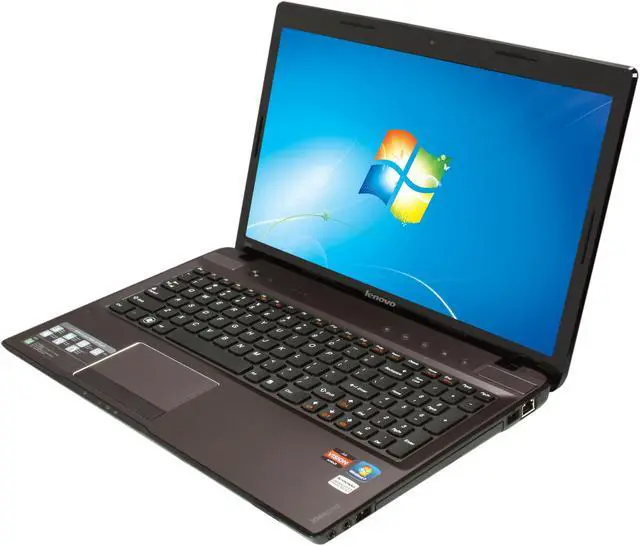 Main image of Lenovo Laptop IdeaPad AMD A6-3400M 4GB Memory 500GB HDD AMD Radeon HD 6520G 15.6" Windows 7 Home Premium 64-Bit Z575 (129929U)