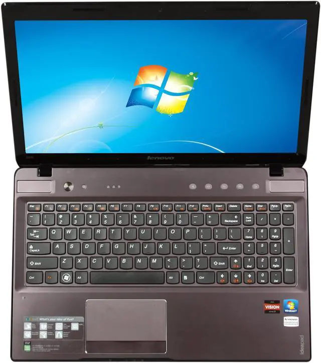 Alt view image 6 of 8 - Lenovo Laptop IdeaPad AMD A6-3400M 4GB Memory 500GB HDD AMD Radeon HD 6520G 15.6" Windows 7 Home Premium 64-Bit Z575 (129929U)