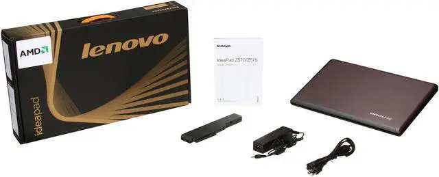 Alt view image 8 of 8 - Lenovo Laptop IdeaPad AMD A6-3400M 4GB Memory 500GB HDD AMD Radeon HD 6520G 15.6" Windows 7 Home Premium 64-Bit Z575 (129929U)