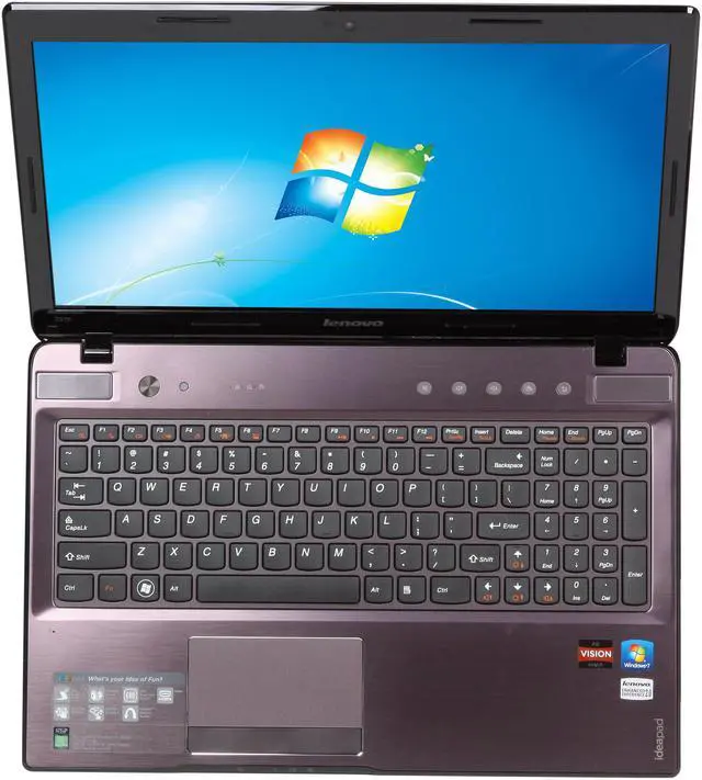 Alt view image 6 of 8 - Lenovo Laptop IdeaPad AMD A8-3520M 6GB Memory 500GB HDD AMD Radeon HD 6620G 15.6" Windows 7 Home Premium 64-Bit Z575 (12992KU)