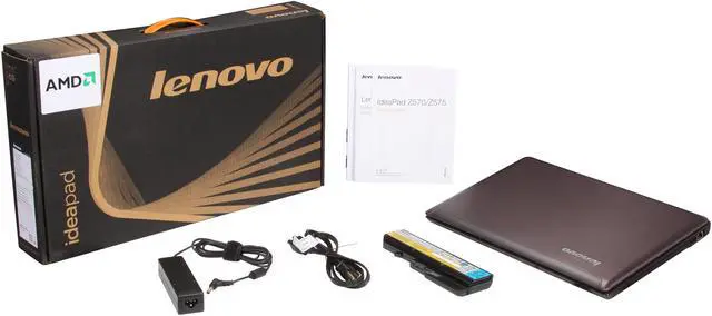 Alt view image 8 of 8 - Lenovo Laptop IdeaPad AMD A8-3520M 6GB Memory 500GB HDD AMD Radeon HD 6620G 15.6" Windows 7 Home Premium 64-Bit Z575 (12992KU)