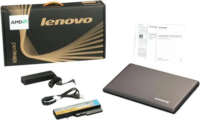 Alt view image 8 of 8 - Lenovo Laptop IdeaPad AMD A6-3420M 6GB Memory 500GB HDD AMD Radeon HD 6650M 15.6" Windows 7 Home Premium 64-Bit Z575 (12992PU)