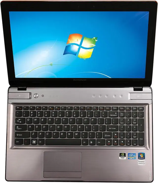 Alt view image 6 of 8 - Lenovo Laptop IdeaPad Intel Core i7-2630QM 8GB Memory 750GB HDD NVIDIA GeForce GT 555M 15.6" Windows 7 Home Premium 64-bit Y570 (0862XB2)