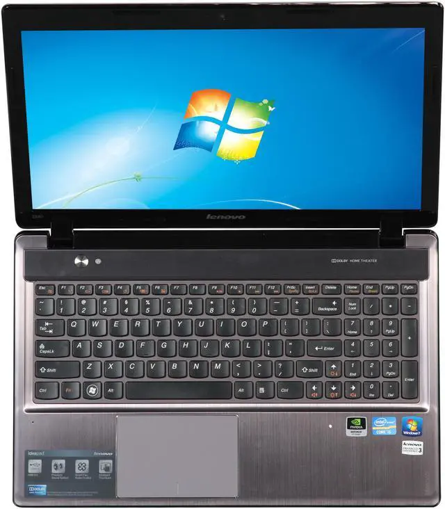 Alt view image 6 of 8 - Lenovo Laptop IdeaPad Intel Core i5-3210M 6GB Memory 500GB HDD NVIDIA GeForce GT 630M 15.6" Windows 7 Home Premium 64-Bit Z580 (21512MU)