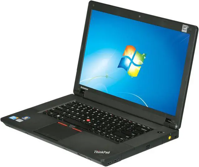 Main image of ThinkPad Laptop Edge Intel Core i5-540M 4GB Memory 500GB HDD Intel HD Graphics 15.6" Windows 7 Professional 64-Bit 031942U