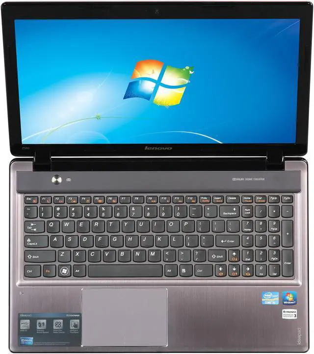 Alt view image 6 of 8 - Lenovo Laptop Intel Core i5-3210M 6GB Memory 750GB HDD Intel HD Graphics 4000 15.6" Windows 7 Home Premium 64-Bit Z580 (215127U)