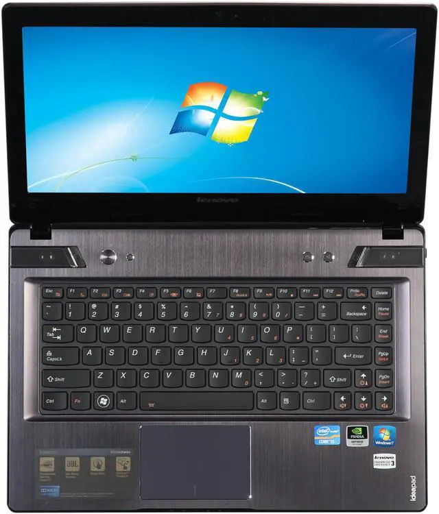 Alt view image 6 of 8 - Lenovo Laptop IdeaPad Intel Core i5-3210M 6GB Memory 750GB HDD NVIDIA GeForce GT 640M LE 14.0" Windows 7 Home Premium 64-Bit Y480 (20934EU)