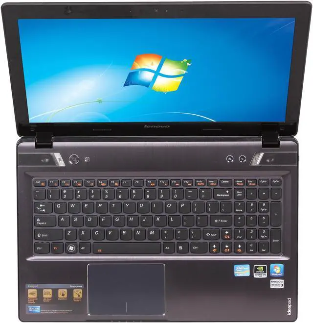 Alt view image 6 of 8 - Lenovo Laptop IdeaPad Intel Core i7-3610QM 8GB Memory 1TB HDD NVIDIA GeForce GTX 660M 15.6" Windows 7 Home Premium 64-Bit Y580 (209942U)