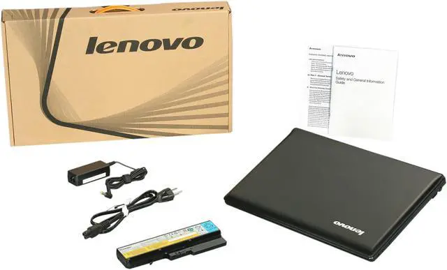 Alt view image 8 of 8 - Lenovo Laptop AMD E-450 2GB Memory 320GB HDD AMD Radeon HD 6320 15.6" Windows 7 Home Premium 64-Bit G575 (438358U)