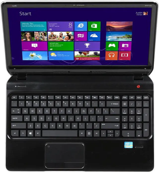 Alt view image 6 of 8 - HP Laptop ENVY dv6 AMD A8-4500M 6GB Memory 750GB HDD AMD Radeon HD 7640G 15.6" Windows 8 dv6-7210us