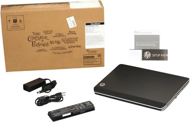 Alt view image 8 of 8 - HP Laptop Pavilion AMD A8-4500M 6GB Memory 640GB HDD AMD Radeon HD 7640G 15.6" Windows 7 Home Premium 64-Bit dv6-7114nr