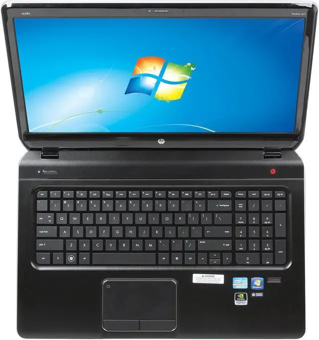 Alt view image 6 of 8 - HP Laptop Pavilion Intel Core i7-3610QM 8GB Memory 750GB HDD NVIDIA GeForce GT 650M 17.3" Windows 7 Home Premium 64-Bit dv7-7012nr