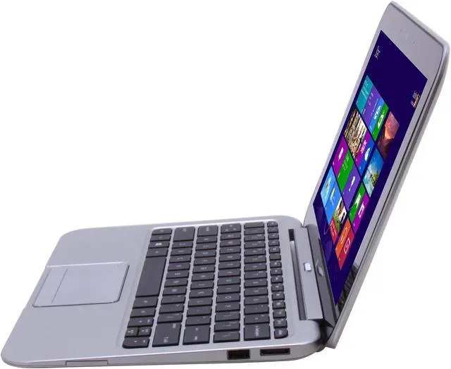 Alt view image 2 of 9 - HP Intel Atom Z2760 2GB Memory 64 GB SSD Intel GMA 11.6" Touch Screen 1366 x 768 Ultrabook Windows 8 11-g010nr