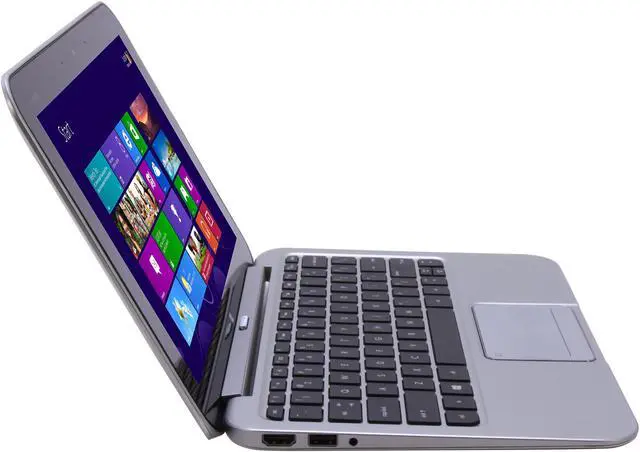 Alt view image 4 of 9 - HP Intel Atom Z2760 2GB Memory 64 GB SSD Intel GMA 11.6" Touch Screen 1366 x 768 Ultrabook Windows 8 11-g010nr