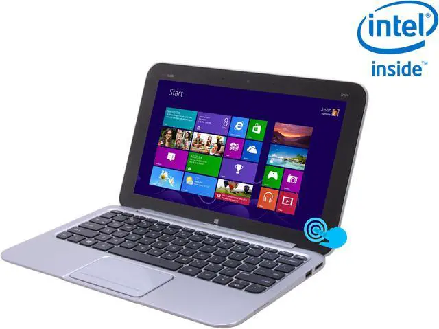 Main image of HP Intel Atom Z2760 2GB Memory 64 GB SSD Intel GMA 11.6" Touch Screen 1366 x 768 Ultrabook Windows 8 11-g010nr