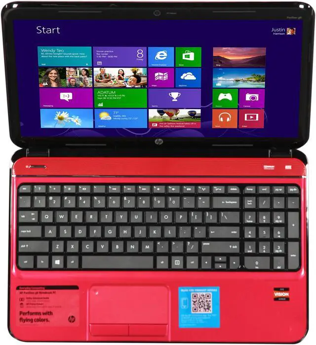 Alt view image 6 of 8 - HP Laptop Pavilion AMD A4-4300M 4GB Memory 500GB HDD AMD Radeon HD 7420G 15.6" Windows 8 64-Bit g6-2211nr