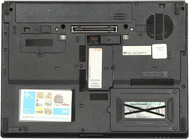 Alt view image 7 of 8 - HP Laptop 2.00GHz 2GB Memory 160GB HDD VGA: Yes 14.1" Windows 7 Professional 6910P