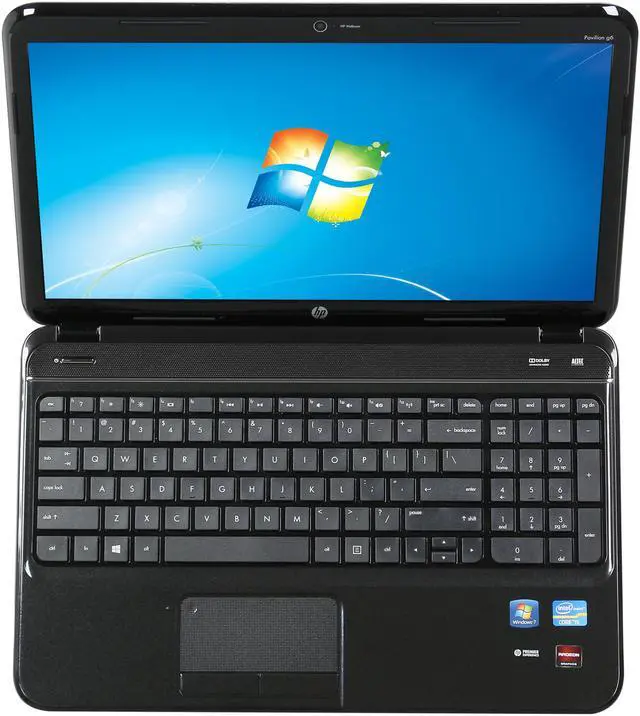 Alt view image 6 of 8 - HP Pavilion G6t (A4G30AV#ABA) Notebook Intel Core i5-3210M Processor 15.6" 6GB Memory 500GB HDD DVD Super Multi AMD Radeon HD 7670M