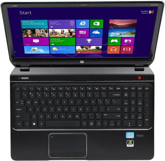 Alt view image 6 of 8 - HP Laptop ENVY dv6 Intel Core i7-3630QM 8GB Memory 750GB HDD NVIDIA GeForce GT 650M 15.6" Windows 8 dv6-7214nr