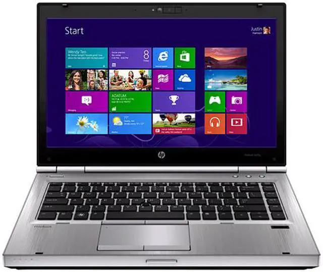 Alt view image 2 of 5 - HP EliteBook 14.0" Intel Core i3-3130M 4GB Memory Windows 8 Pro 64-bit 8470p (D8E84UT#ABA)