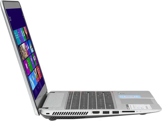 Alt view image 4 of 8 - HP Laptop TouchSmart AMD A8-5550M 8GB Memory 750GB HDD AMD Radeon HD 8550G 15.6" Touch Screen Windows 8 15-j020us