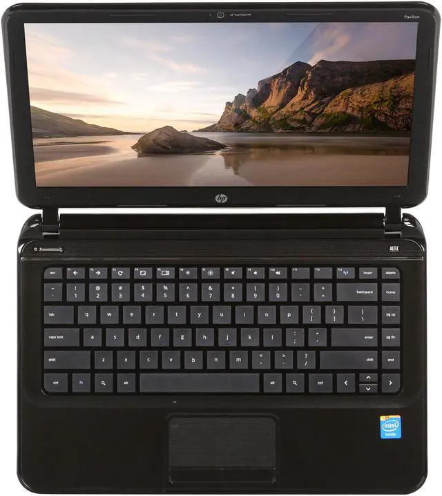 Alt view image 6 of 8 - HP Pavilion 14-c050nr Intel Celeron 847(1.1GHz) 14" 4GB Memory 16GB SSD Intel HD Graphics Chromebook