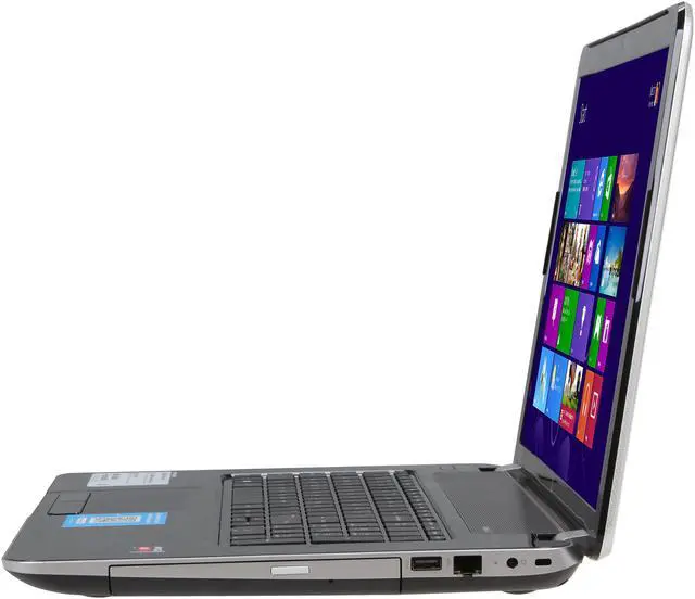 Alt view image 2 of 8 - HP Laptop Pavilion AMD A6-5350M 4GB Memory 500GB HDD AMD Radeon HD 8450G 17.3" Windows 8 17-e010us