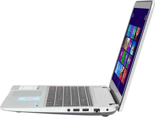 Alt view image 2 of 8 - HP Laptop ENVY TouchSmart Intel Core i7-4700MQ 8GB DDR3 Memory 1TB HDD Intel HD Graphics 4600 15.6" Touch Screen Windows 8 15-j050us